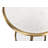 Marble Top End Table