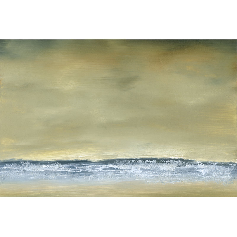 Sea View II - Wrapped Canvas Painting, 30cm H x 46cm W