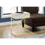 Table d'appoint avec structure en X chromée-103150547-127681931