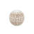 Neutral Modern Line Design Decorative Orb Set of 3-1674155647