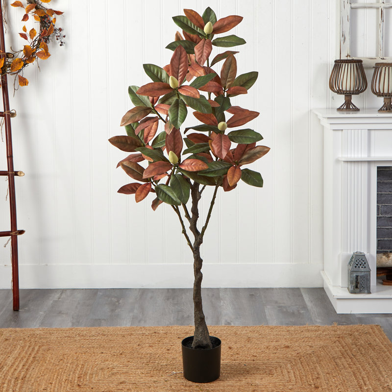 60'' Faux Foliage Tree in Pot Liner