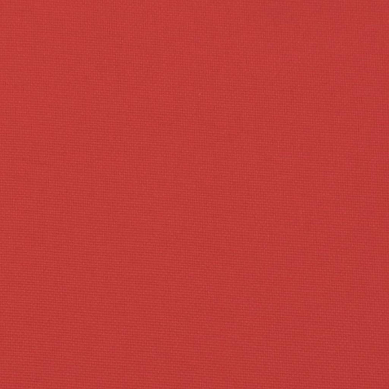Coussin de banc en tissu Oxford, Rouge, H 2,8 po x l 59,1 po x P 19,7 po