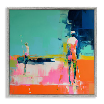 Golf Course View Framed Giclee Art by Irena Orlov