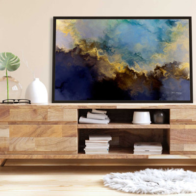 1 Corinthiens 3: 11 «Life Starts with Jesus» par Mark Lawrence - cadre flottant, impression sur toile