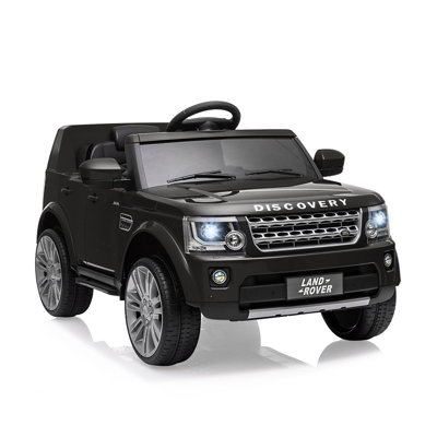 Officially Licensed Land Rover 12V Kids Ride On Car, Electric Vehicle with Parent Remote Control, 3 Adjustable Speeds, Spring Suspension, LED Lights & Music Player for Kids 3-8