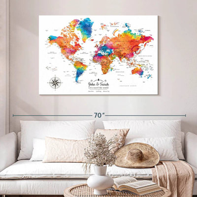 Épinglette personnalisable Let's Travel III World Milstead
