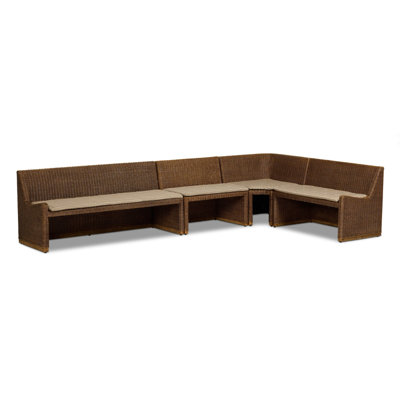 Senna 144.75 " Linen Upholstered Bench
