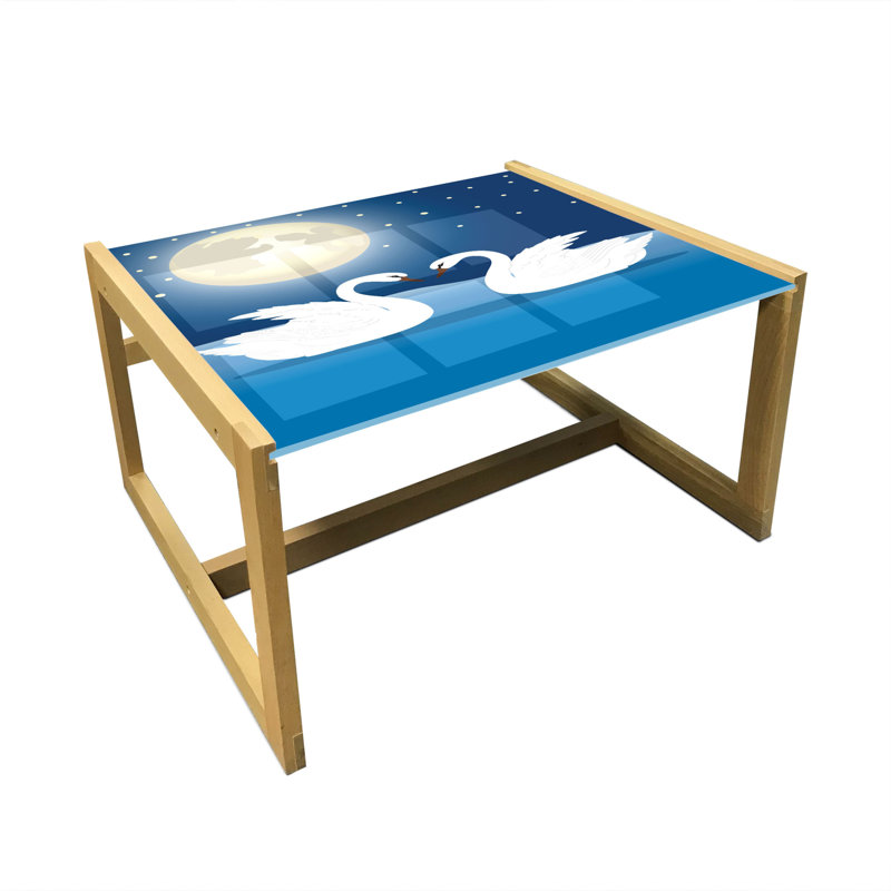 Irisa Sled Coffee Table, 62cm H x 74cm W x 40cm D