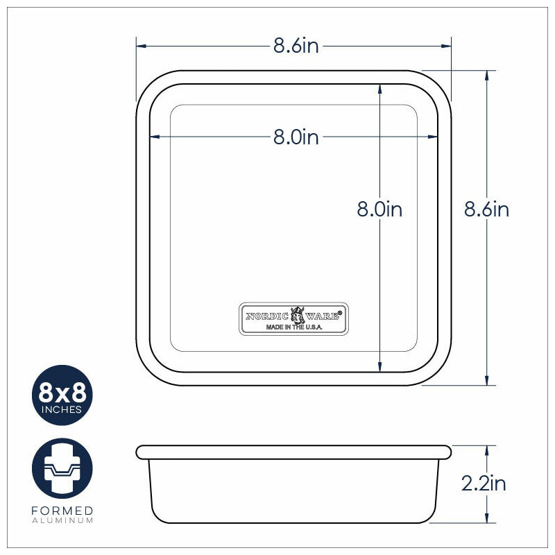 Nordic Ware Square Naturals® Cake Pan