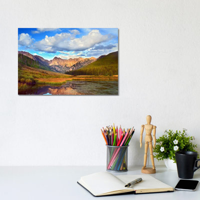 Mt Powell And Piney Lake, Colorado III by Tim Fitzharris - Gallery-Wrapped Canvas Giclée on Canvas