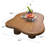 Ednar Wood Cloud Coffee Table with four legs Modern Coffee Table-1436471059-1417136983