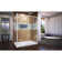 Flex 60" W x 36'' D x 74.75" H Semi-Frameless Rectangle Shower Enclosure with Base Included