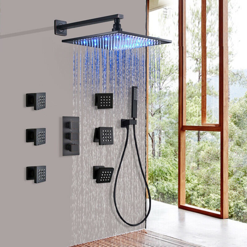 Thermostatic All-In-One Kit with Rough in-Valve