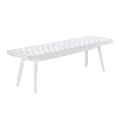 Slatted Bench, Entryway Bench, Bedroom Bench