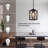 Farmhouse Pendant Lights - Adjustable for Sloped Ceilings 2-Pack 