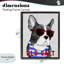 Cadre flottant Old Salt Summer Frenchie, design par Barruff-811655886-811655887