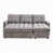 Chenille gris foncé est en rupture de stock