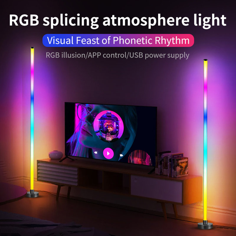 Amandra 48'' LED Column Floor Lamp