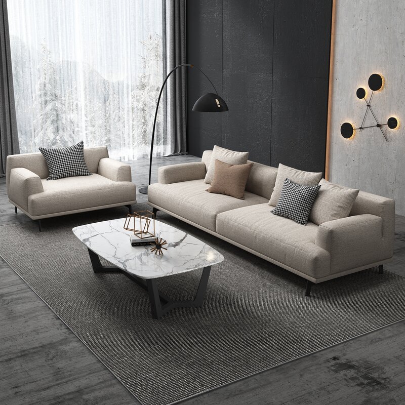 Orren Ellis Kunming 110.2'' Upholstered Sofa & Reviews | Wayfair