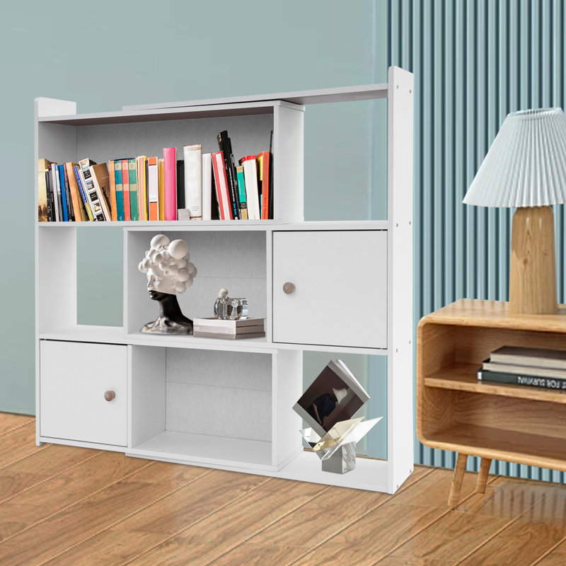 3-Tier Bookcase Bookshelf, White