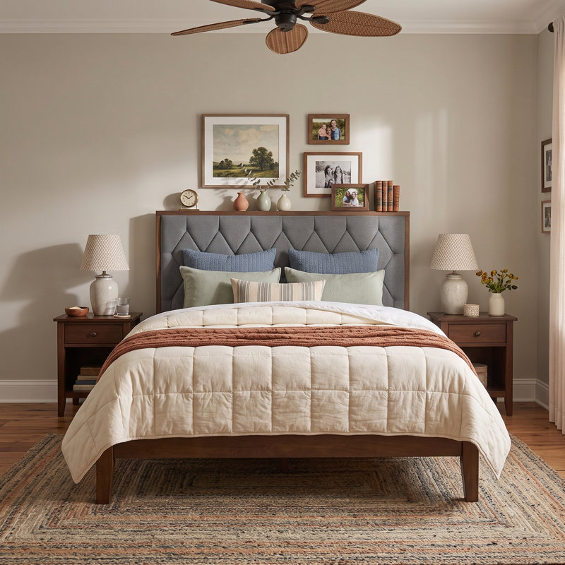 Kankakee Queen Panel Bed, Queen