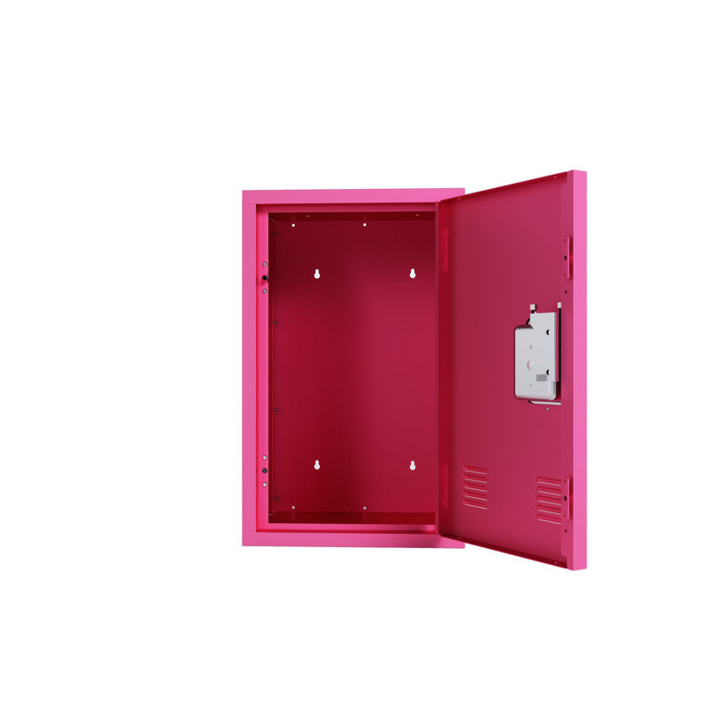 Armoire de rangement Beckinsale, Rose
