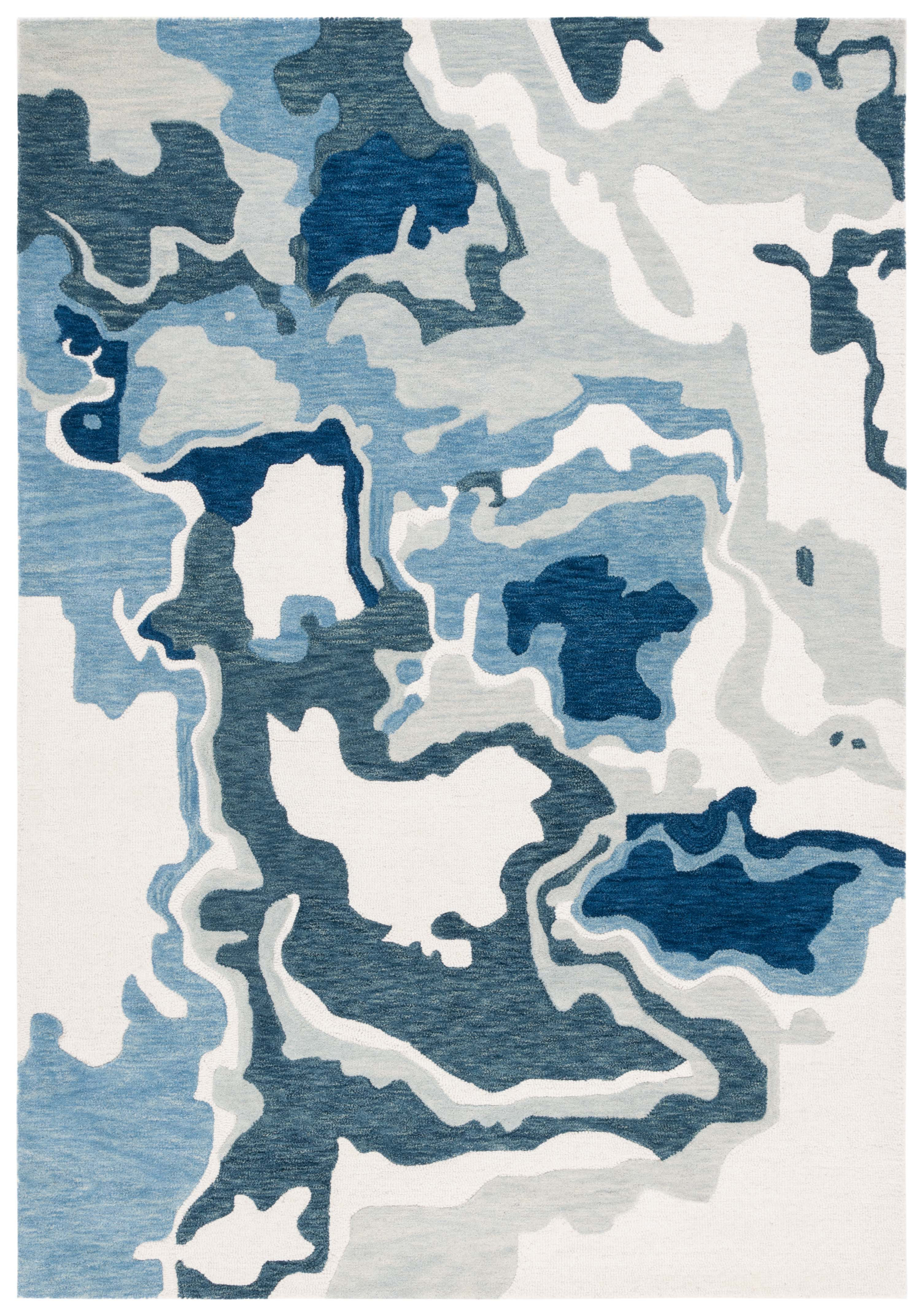 Safavieh Rodeo Drive Hand Tufted Wool Abstract Rug | Wayfair