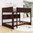 Queen Over Queen Bunk Bed With Built-In Storage Shelves And Charging Station,Ladder-915277160