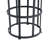 Modern Ceramic Tile Accent Table with Durable Iron Frame