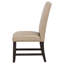 Chaise d'appoint de salle à manger revêtue de similicuir Vinia (ensemble de 2)-2088385423