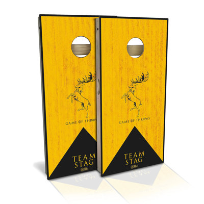 Team Stag Cornhole Board Set | Includes (2) Boards, (8) Bags & Optional Accessories