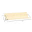 Table pour ordinateur portable en bois d'épinette, balustrade pliable, travail à l'extérieur facile, preuve, P 20 po x H 12,5 po, charge polyvalente à l'extérieur 66 po, peinture résistante, capacité de poids