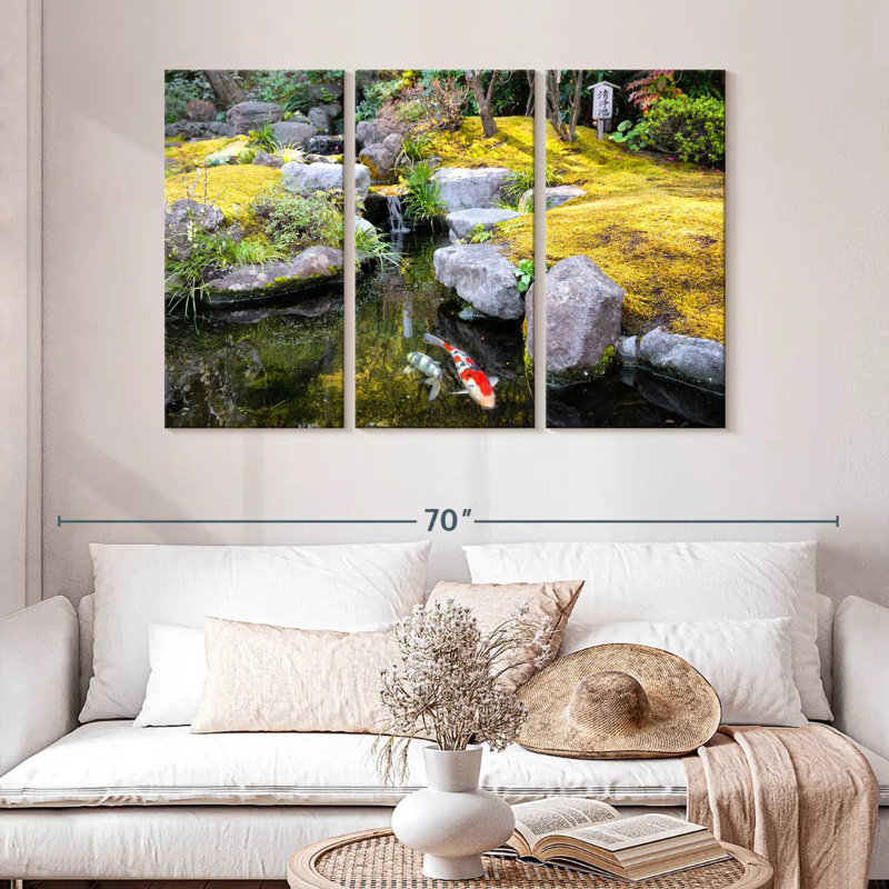 Rorry Japanese River, 32" H x 50" W