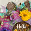 Couronne printanière Hello Floral