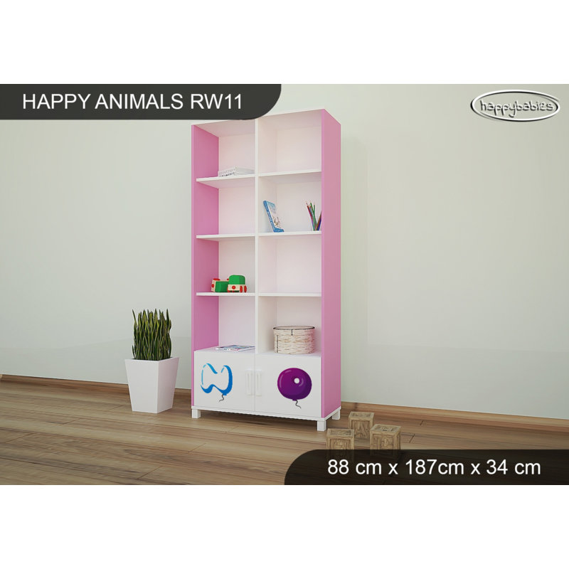 187cm H X 88cm W Animals Kids Cube, Pink