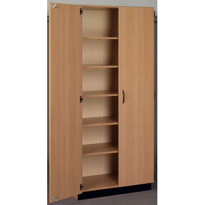 Science 6 Compartment Manufactured Wood Classroom Cabinet