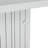 50,000 BTU White Aluminum 52” Patio Fire Pit Table-1854632120