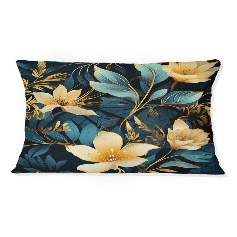 Motif tropical Tropical Twilight Ii - Coussin abstrait