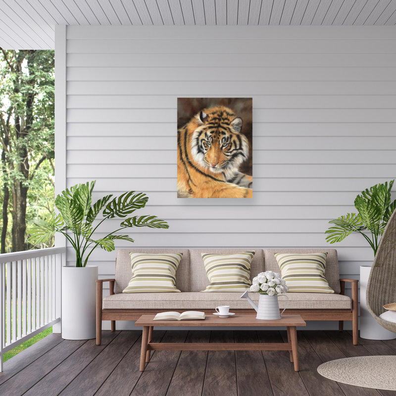 Toile d'extérieur David 10 Stribble Tiger 10, H 35 po x l 47 po