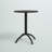 Althoff Round Outdoor Bistro Table , 23.6'' in. W 23.6'' in. D-644122739