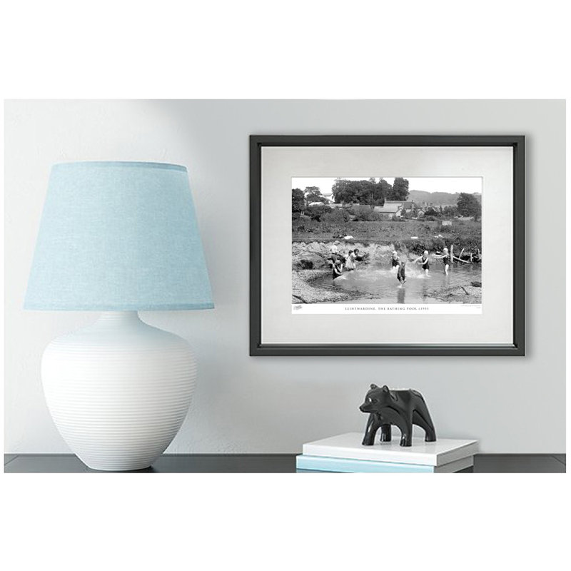 Leintwardine, the Bathing Pool C1955 1 Piece Single Picture Frame Wall Art, 28cm H x 36cm W x 2.3cm D