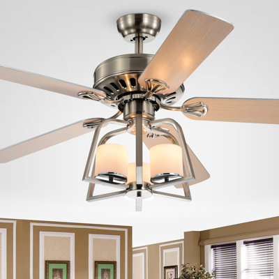 Tyreke 52'' Ceiling Fan with Light Kit