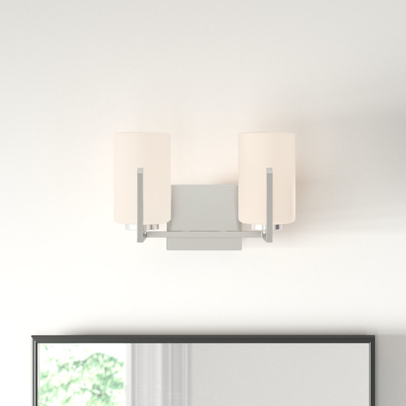 Romilly 2 - Light Dimmable Vanity Light, Satin Nickel