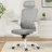 Ergonomic Mesh Office Chair With Multi-adjustable Headrest-1660202704