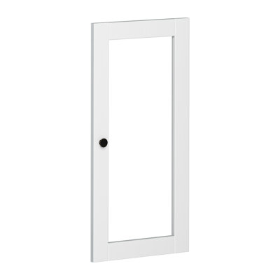 Ramdev 100% Solid Wood Modular Cabinet Clear Glass Door Kit