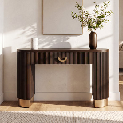 Console verticale Zion avec tiroirs et colonnes