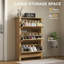 18 Pair Flip Down Shoe Storage