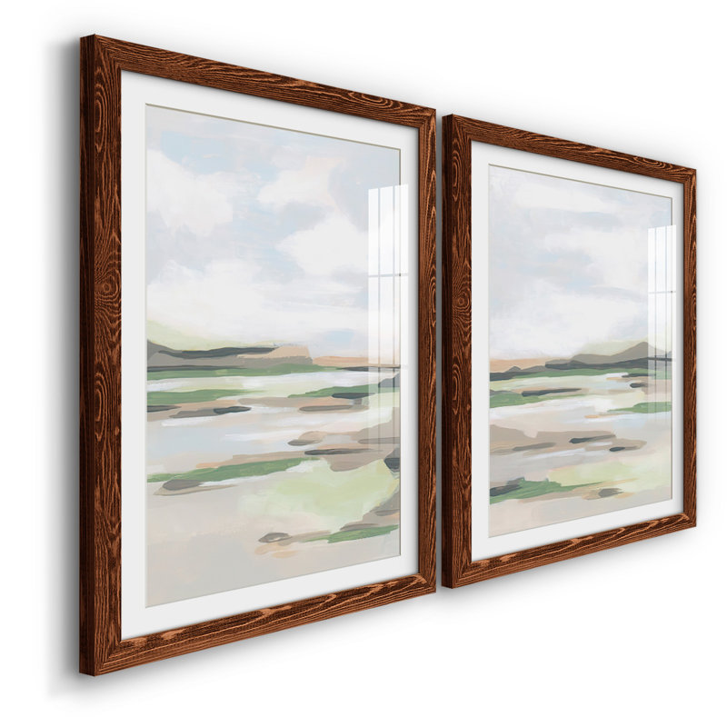 Impression encadrée Mesa Verde I-Premium - prête à être accrochée, H 27,5 po x l 75 po x P 1,5 po, Érable