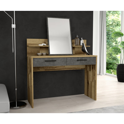 Huguley Dressing Table with Mirror