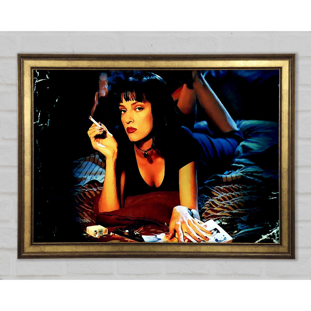 Uma Thurman ist Mia Pulp Fiction - Drucken